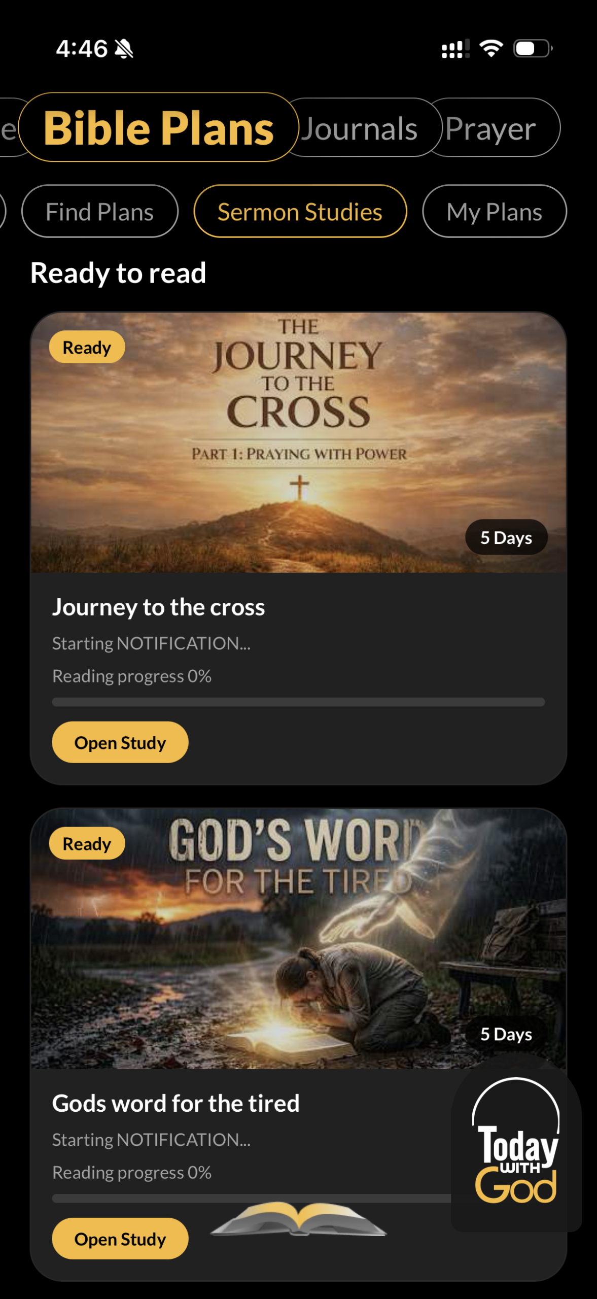 Ministry follow-up plan inside Today With God